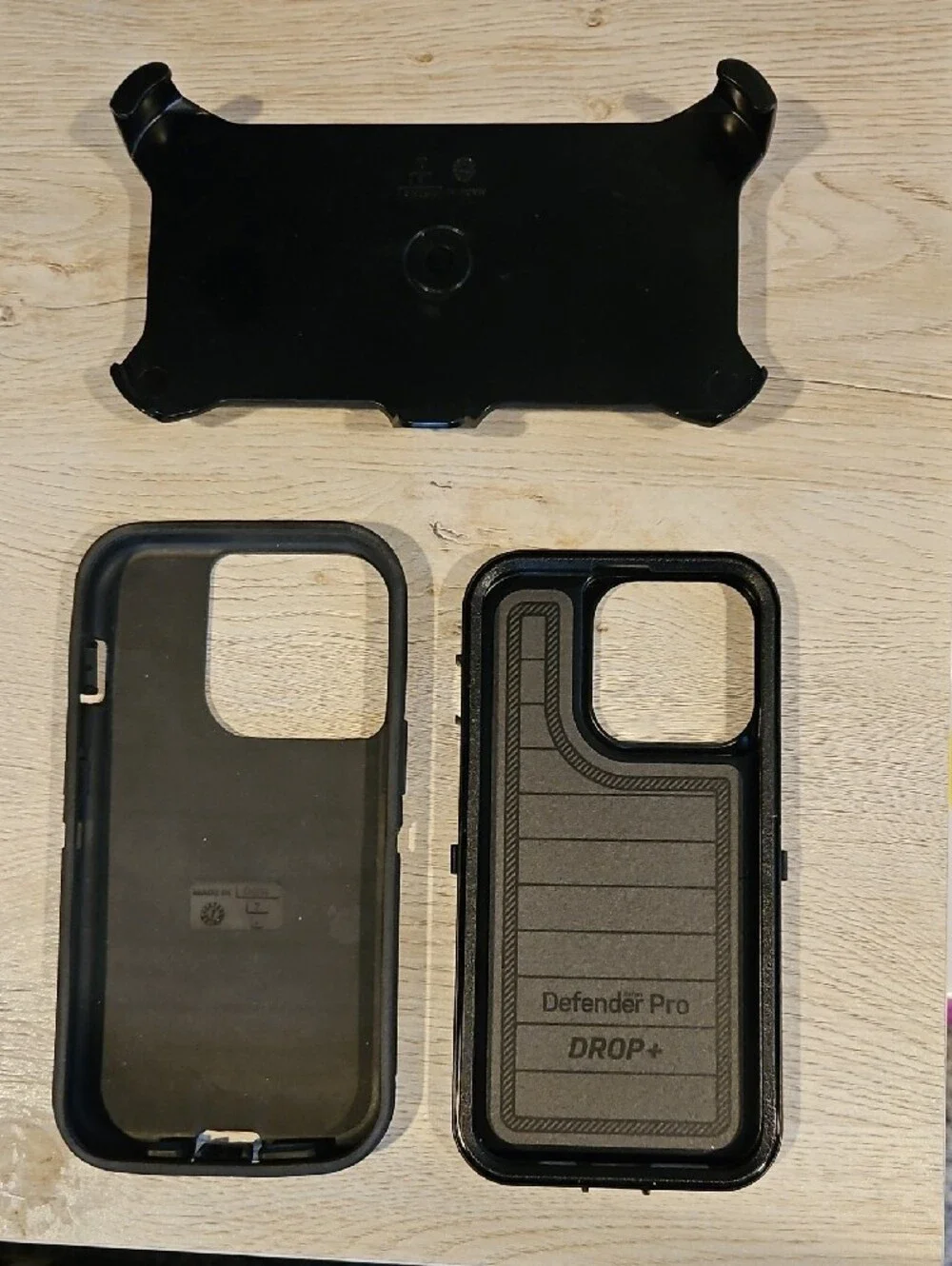 OtterBox IPhone 7 Defender Pro DROP+ Rugged Belt Clip Phone Case - Black